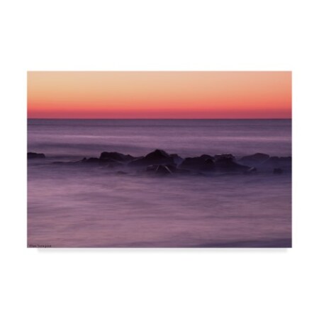 Ian Tornquist 'Ocean Grove Early Morning' Canvas Art,16x24